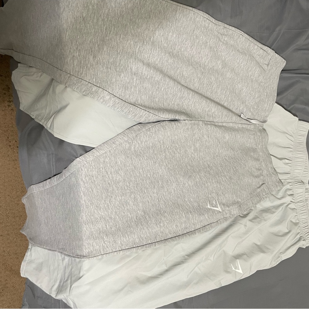 Gymshark Gray Joggers - Size L